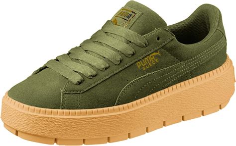 puma suede platform sneakers